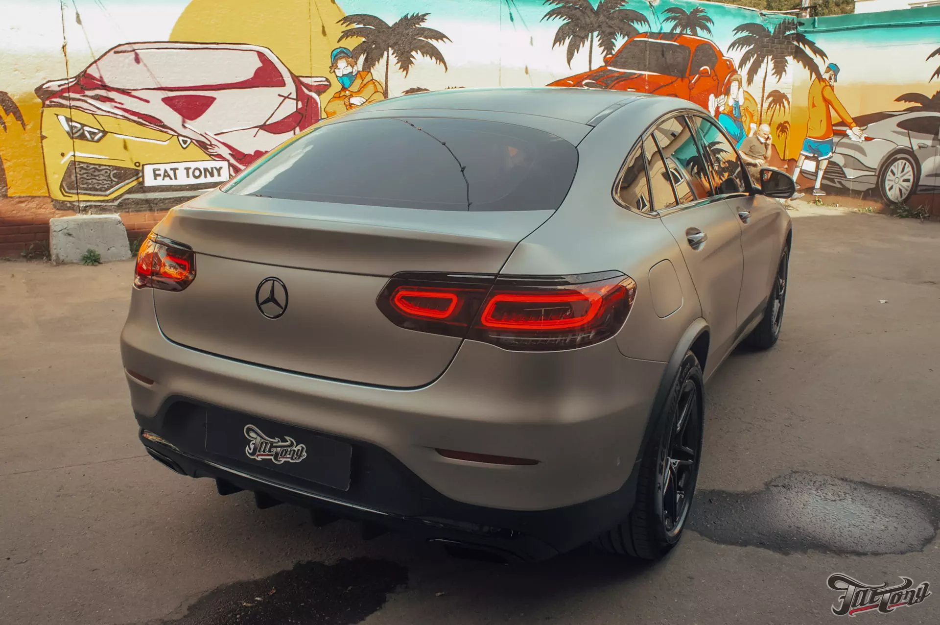 Mercedes GLС. Выполнили антихром